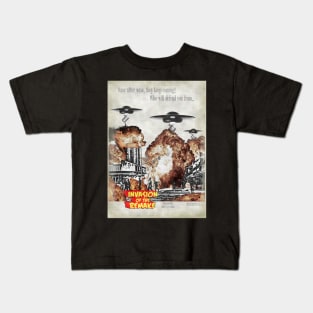 Invasion of the Remake Grindhouse Kids T-Shirt